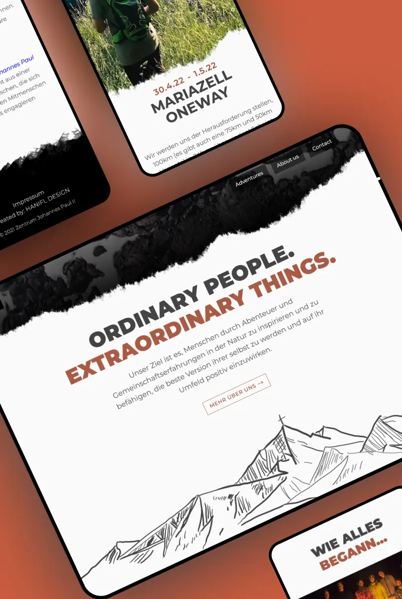 Projektvorschau Adventure and Faith